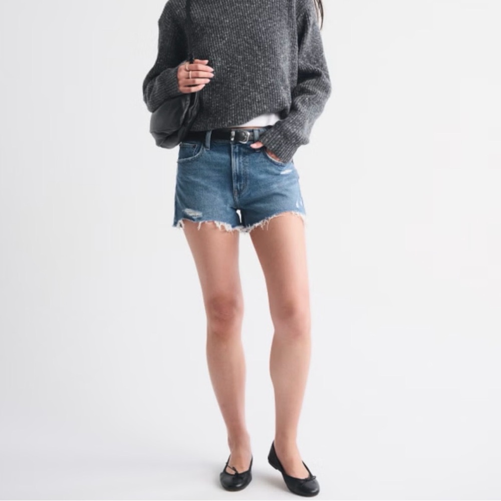 Abercrombie & Fitch High Rise Mom Short NWT